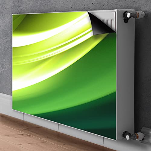 Masquer radiateur moche solution rapide avec ce cache magnetique vert 100x60