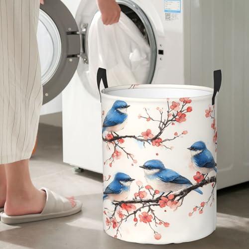 Panier à linge pliable gain de place, bac de rangement pour vêtements M - 8