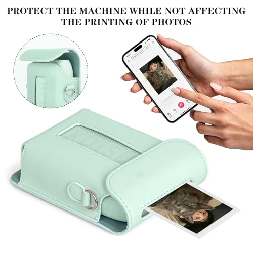 Funda para impresora Fujifilm Instax Mini Link 3 verde miniatura 4