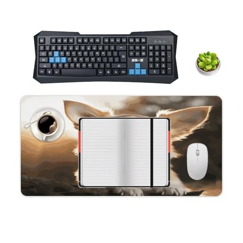 Cute Chihuahua Desk Mat Non-Slip Large Mouse Pad miniatura 4