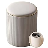 Plus intelligent qu'un tabouret : plus de désordre ! Soulevez le couvercle pour ranger des collations/magazines, puis convertissez-le instantanément en repose-pieds, tabouret de coiffeuse ou perchoir de salle de jeux.