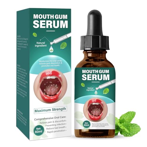 Gum Repair for Receding Gums Drops, Gum Dîséase Treatment Mouthwa...