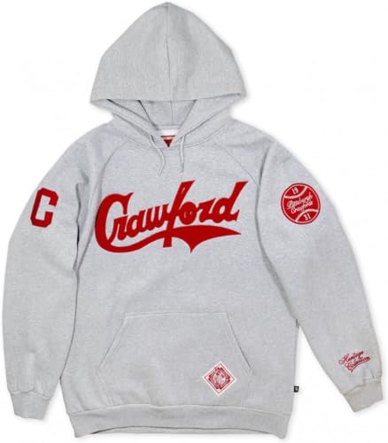 Big Boy Pittsburgh Crawfords Heritage Mens Hoodie [Grey] - ID#39186-79-225-0-03