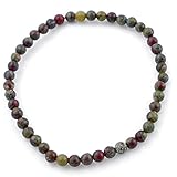 Jedes unserer Armbänder wird mit einem Organzabeutel und einem Faltblatt geliefert, das die Eigenschaften jedes Minerals in fünf Sprachen erklärt (nach Verfügbarkeit).