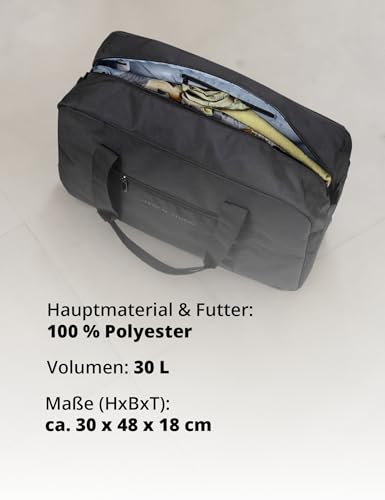 Abisko - Bolsa de viaje de 30 l en color gris 4