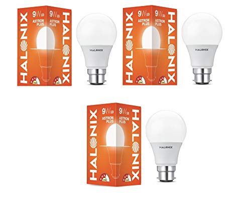 Astron Plus B22 9w LED Bulb (Cool White) - Pack of 3