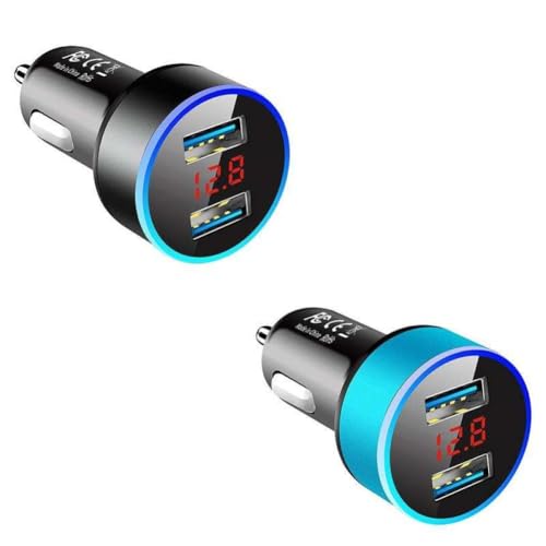 2 Ԃ̏[dfA USB ƃfW^dvtVK[C^[\PbggѓdbA_v^ԂƃI[goC̓dCVXeƌ݊(Black-Blue)