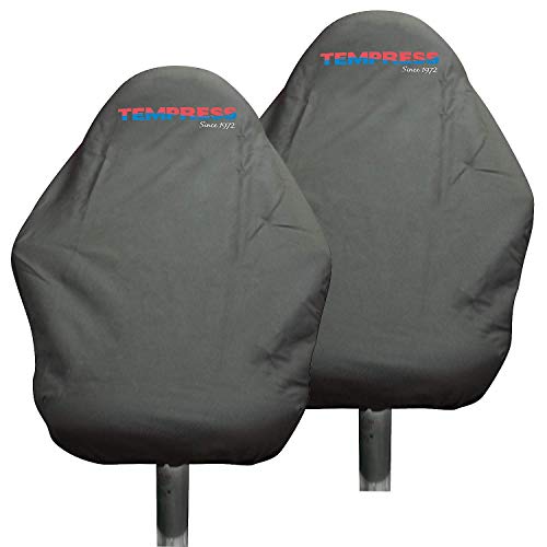 Tempress Water Resistant Protective Boat Seat Cover for Fishing Chair 2 Pack (X-Large, ProBax Captain Elite or Fisherman