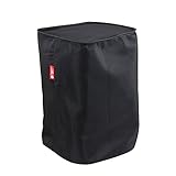 Hermitshell Dust Proof Cover with Soft Velvet Lining Fits Cuisinart DCC-3200AMZ / DCC-3400 PerfecTemp 14 Cup Programmable Coffeemaker (Black)