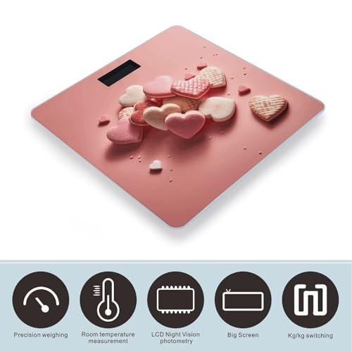 Báscula digital para baño de vidrio templado 10.2 pulgadas miniatura 3