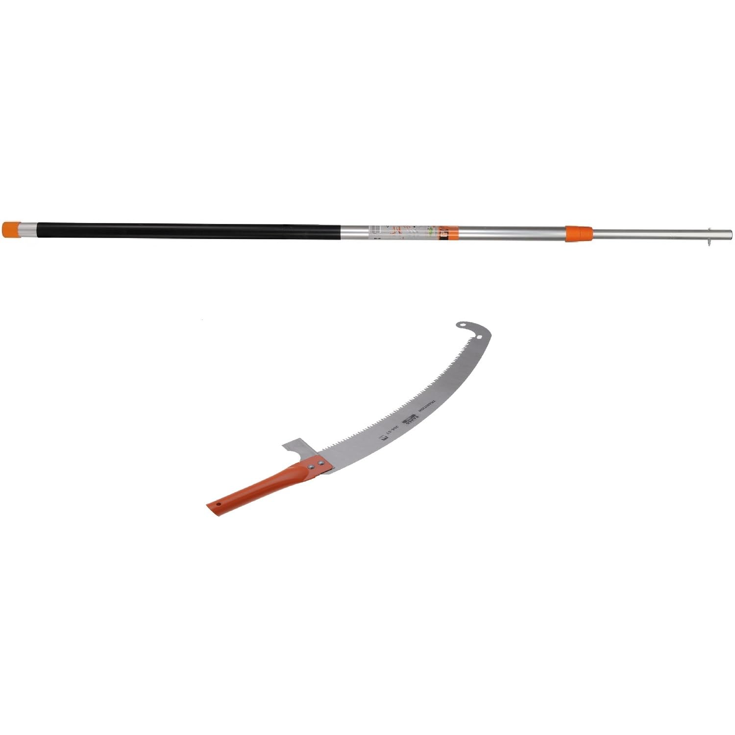 Ensemble compatible avec Bahco perche télescopique 5 mètres et scie arboricole 386-6T