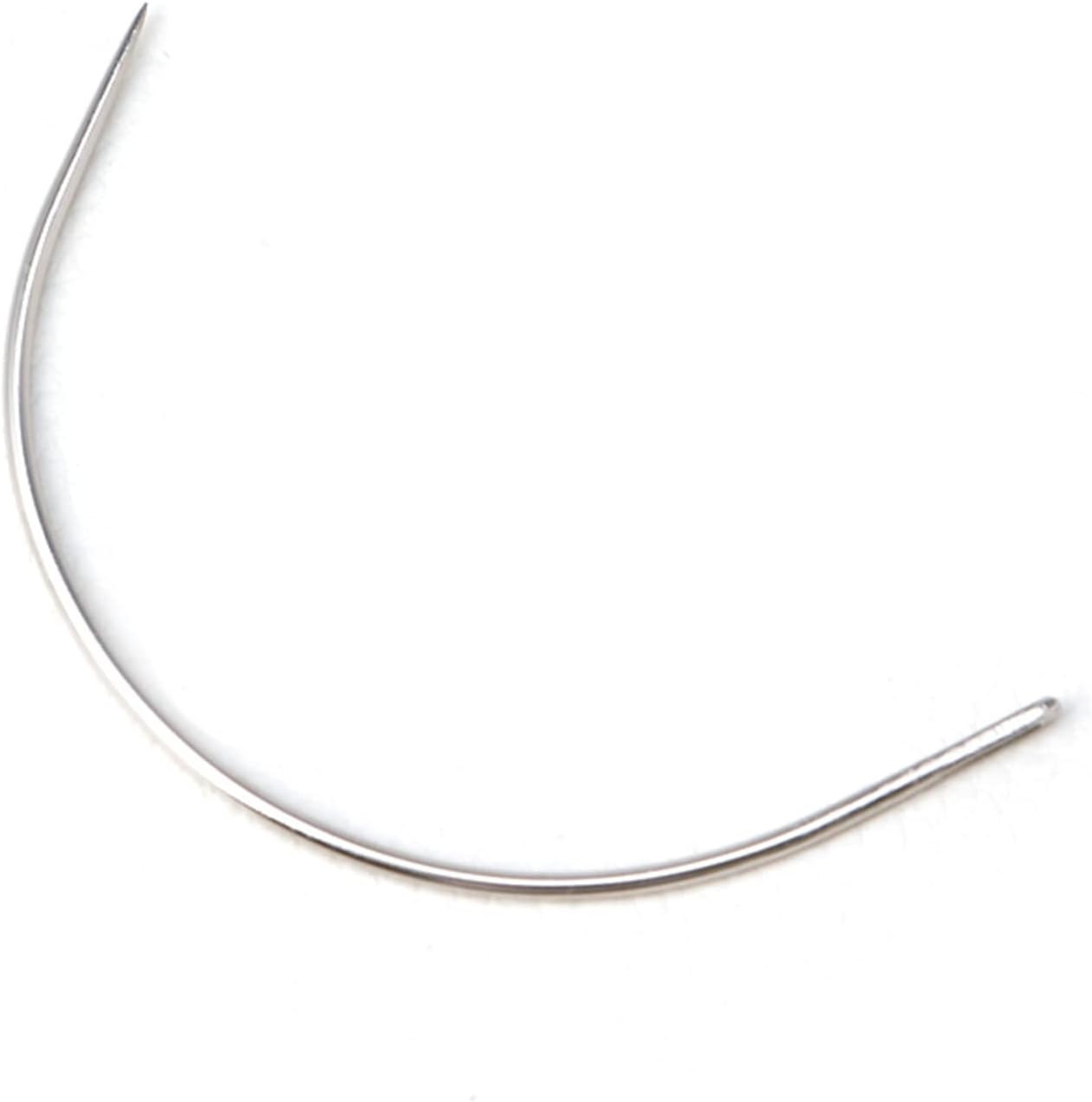 25pcs / Set Curved Mattress Hand Sewing Needle for Upholstery Household Pearl Assortment Faux Pearls