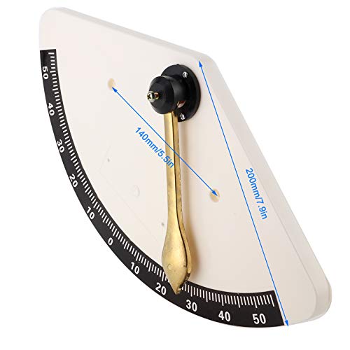 Ymiko Marine Clinometer, High Sensitivity Marine Clinometer, Level Inclinometer Angle Finder Instrument for Ships/Boats/Yachts/RVs