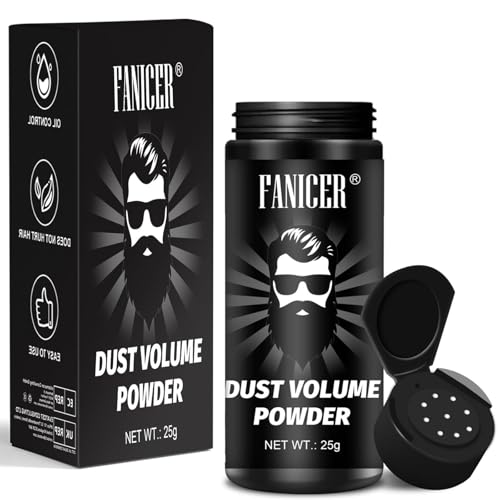 25g Polvos Volumen Pelo, Polvos Texturizantes Pelo, Polvo para el Cabello Control Aceite para Hombre y Mujer, Polvos de peinado Mantiene el Cabello Suave y Esponjoso Todo el Día