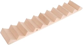 WANGCL 1/12 Scale Wooden 11-Steps Stair Staircase DIY Accessories for Dolls House