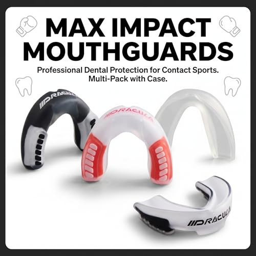 Embouchure de sport supérieure thermoformable pour boxe et combat