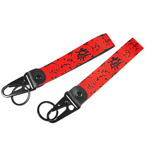 Image of 1Pack Anime Keychian,Japanese Culture Motorcycle & Auto Key Tags Jet Tag for Car Scooter Keys (AK-3-2-K)