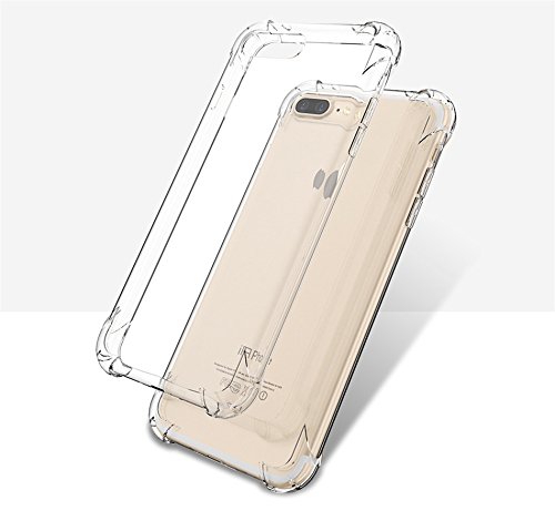 IPhone 7+ Custodia, morbido protettiva TPU Case