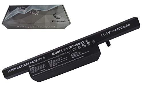 Reemplazo para 11.1V 4400mAh batería para laptop W540BAT-6, 6-87-W540S-427, 6-87-W540S-4W41,6-87-W540S-4U42 para Aquado M1519 Clevo W540 W540EU W5EU W55EU W550