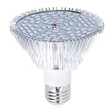 ESPECTRO COMPLETO: la bombilla LED para plantas de semillero emite luz con alta eficiencia, irradiando las plantas de manera más completa y con abundante luz para promover el crecimiento de las plantas.