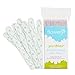 Flowery Purifiles Standard Pink Core Disinfectable Nail Files, 80/100 Grit, 20 per pack