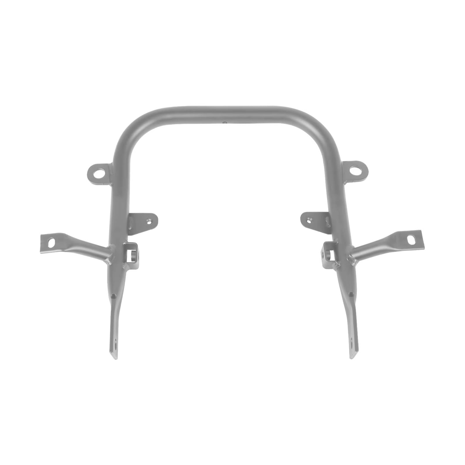 Für Banshee 350 Für Banshee350 1987-2006 Motorrad Hinten Haltegriff Stoßstange Schutz Stahl Schwarz Haltegriff Gepäck Tragen Rack Motorrad Heckkotflügelträger(Silver)