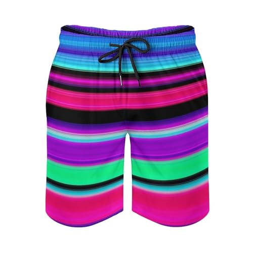 Mens Swim Trunks Quick Dry Mesh Lining Bathing Suits Beach Shorts Swimming Board Shorts with Pocket