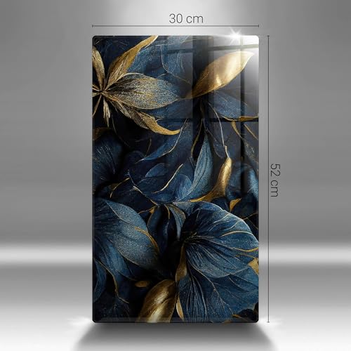 Planche à découper matériau résistant Wallfluent feuilles or - 7