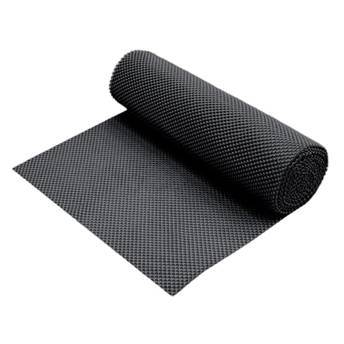 KESOTO Alfombrilla Antideslizante para Pilates, Ideal para Reformador Y Muebles, Negro
