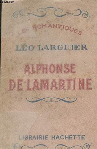 Alphonse de lamartine Paperback – 1 Jan. 1929