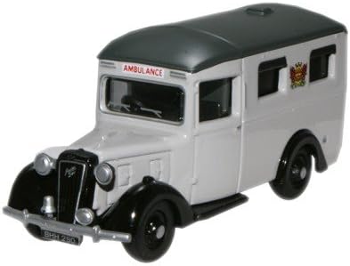 Oxford Diecast 76amb003 - Austin 18 Ambulance Carlisle