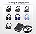 USB Mirco Headphones Charger Replacement for ZIHNIC, Soundcore Life Q20, iJoy Old Version, MUSICOZY, TUINYO, OneOdio A70, A11, MIDOLA, Gorsun Wireless Bluetooth Headphones Charging Cable Cord（Black）