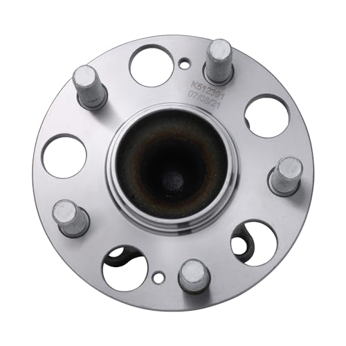 Image of Detroit Axle - FWD Pair Rear Wheel Bearing and Hub Assembly for 2009 2010 2011 2012 2013 2014 Acura TL