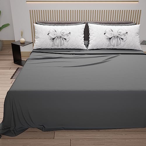 PETTI Artigiani Italiani, Double Bed Linen in Cotton with Pillowcases in Digital Print - Image 4
