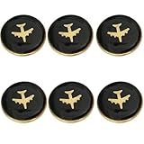 SELiLe Flugakademien Studentenknöpfe Professioneller Fliegeruniform Bluse Tasten Für Kleidung Der Luftfahrtindustrie Erdungspersonal Klage