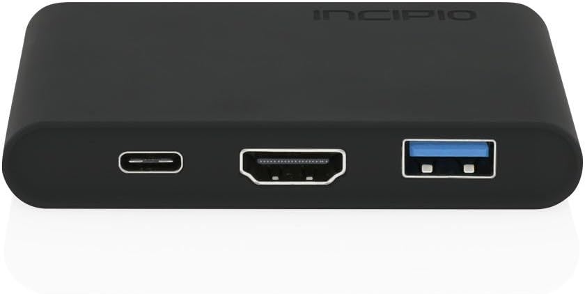 USB-C Digital AV Multiport Adapter, Incipio [Slim] [Lightweight] USB-C Digital AV Multiport Adapter -