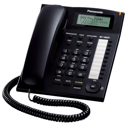 Refurbished-Panasonic-KX-TS880MXB-Corded-Phone-Black