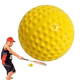 Offizielle Baseballbälle – Training Baseballs für Freizeit | Leere PU-Spielbälle, 9/12 Zoll, Jugend-Standardgröße für Schlagtraining, Bälle D