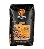 heb H‑E‑B Cafe Ole Whole Bean San antonio Medium Roast Coffee 2lb bag, Black