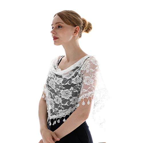 LMVERNA Lace Infinity Veil Mantilla Catholic Church Head Covering Latin Mass4