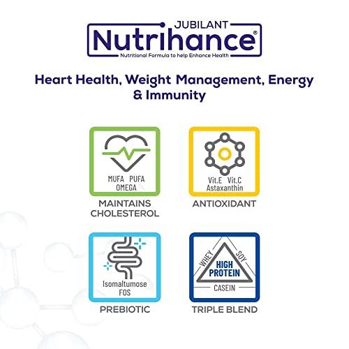 Image of JUBILANT NUTRIHANCE Balanced With 50 Vital Nutrients Powder | Chocolate Flavour | Supports Heart Health Immunity Building Weight Management Energy Booster (200 Gm) X Pack Of 6