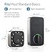 ULTRALOQ 2025 Upgrade Bolt NFC Smart Door Lock, Built-in WiFi Deadbolt 6-in-1 Keypad Keyless Entry Door Lock & Door Sensor,Auto Unlock,IP65 Waterproof,Easy Installation,BHMA Grade AAA