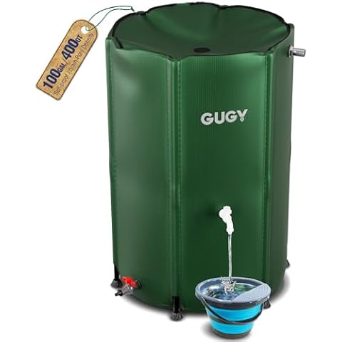 GUGY 100 Gallon Rain Barrel Cover