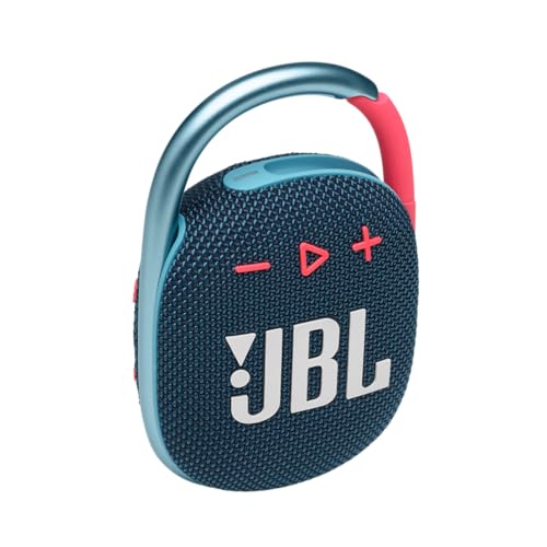 JBL CLIP 4 – Enceinte Bluetooth portable et légère avec mousqueton intégré – Étanche à l’eau et à la poussière – Autonomie 10 hrs – Bleu /...
