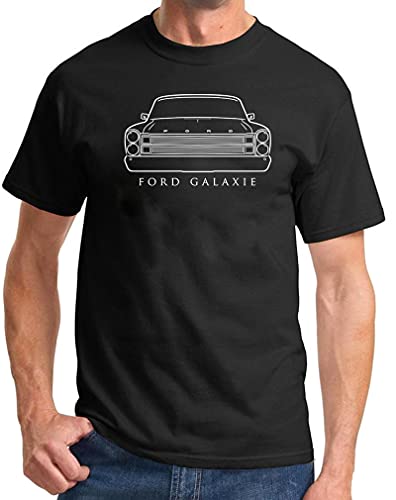 1966 Ford Galaxie Front End Design Classic Print Tshirt