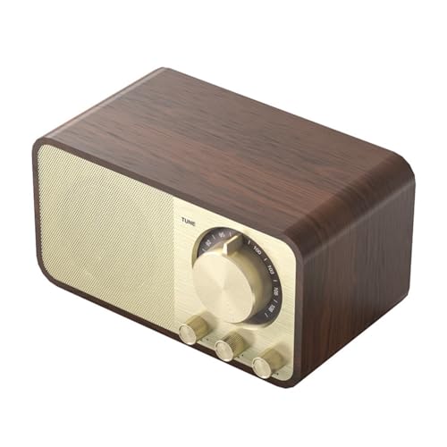 Radio FM avec réception transistor portable Bluetooth rétro rechargeable