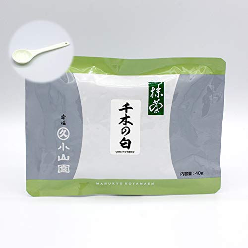 Amazon | 丸久小山園 抹茶 千木の白40g袋 計量スプーン付 | 丸久小山園
