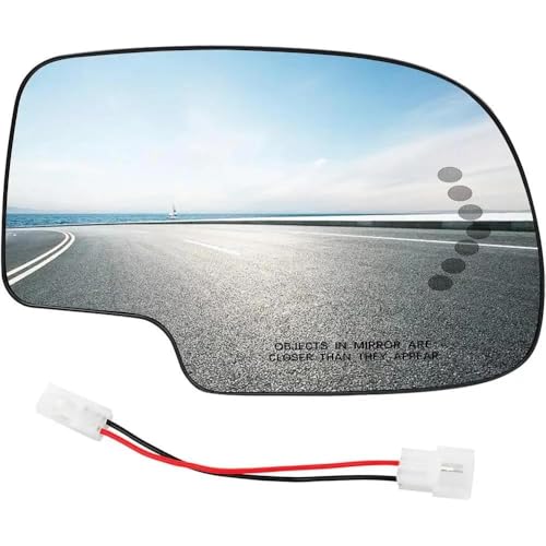 Verre de rétroviseur passager chauffant pour GMC Yukon Suburban 2003-2006