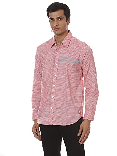 Image of SHIRT THEORY Blue Check Cotton Full Sleeves Casual Shirt for Men II Premium Cotton Shirt II Stylish Shirt for Men II Exclusive Men Casual Shirt II Luxury Shirts ||
