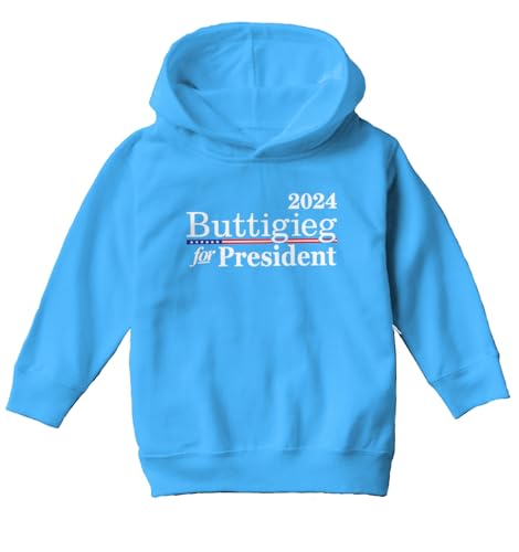 Tcombo Buttigieg For President 2024 - Vote Blue Toddler/Youth Fleece Hoodie2